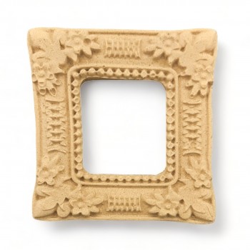 Wood Carving Decorative Frame Square 7cm. X 7cm.