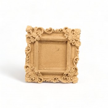 Wood Carving Decorative Frame Square 5cm. X 5cm.