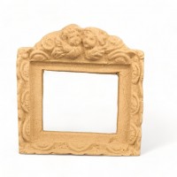 Wood Carving Decorative Frame Square 6cm. X 6cm.