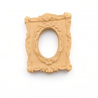 Wood Carving Decorative Frame 7cm.X6cm
