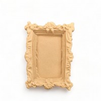 Wood Carving Decorative Frame Parallel 6cm. X 8cm.