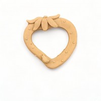 Wood Carving Decorative Strawberry Frame 7cm. X 6cm.