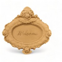Wood Carving Decorative Sign 