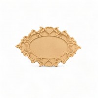 Wood Carved Sign 10cm. X 6cm.
