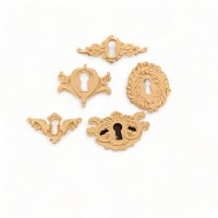 Wood Carving Set Lock set of 5 Pieces
