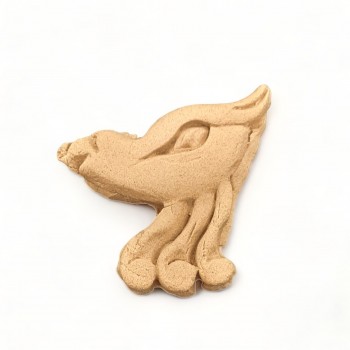 Wood Carved Decorative Peacock 5cm. X 4cm.