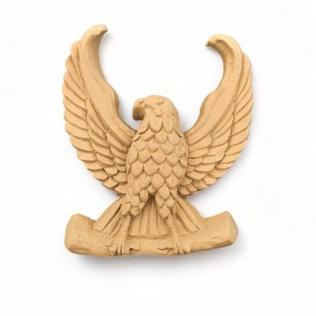 Wood Carved Decorative Eagle 10cm. X 8cm.