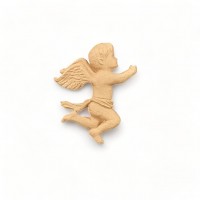 Wood Carving Decorative Little Angel 8cm. X 6cm.