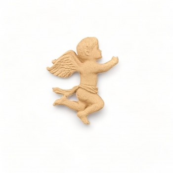Wood Carving Decorative Little Angel 8cm. X 6cm.