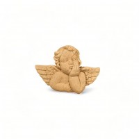 Wood Carving Decorative Little Angel 4cm. X 3cm.