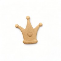 Wood Carved Decorative Crown 4cm. X 4cm.