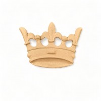 Wood Carved Decorative Crown 6cm. X 4cm.