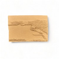 Wood Carved Marmaras 6cm. X 4cm.