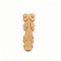 Wood Carved Decorative Column 12cm. X 4cm.