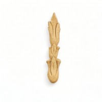 Wood Carved Decorative Column 7cm. X 1cm