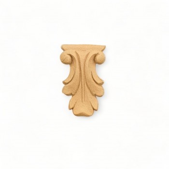 Wood Carved Decorative Column 5cm. X 3cm.
