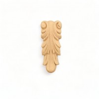 Wood Carved Decorative Column 6cm. X 2cm.