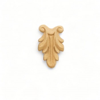 Wood Carved Decorative Column 5cm. X 3cm.