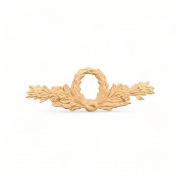 Wood Carved Wreath Garland 17cm. X 6cm.