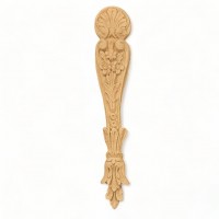 Wood Carved Decorative Column 20cm. X 3cm