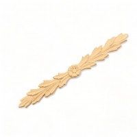 Wood Carving Decorative Center Flower 29cm. X 2cm.