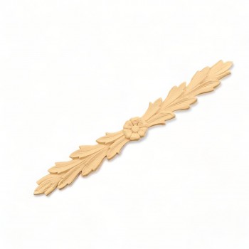 Wood Carving Decorative Center Flower 29cm. X 2cm.