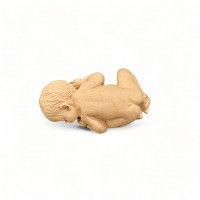 Wood Carved Baby 5cm. X 3cm.