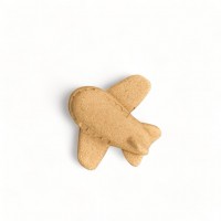 Wood Carved Decorative Plane 2.5cm. X 3cm.
