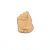 Wood Carved Decorative Boat 6cm. X 4cm.