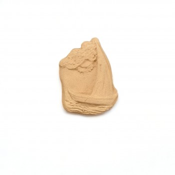 Wood Carved Decorative Boat 6cm. X 4cm.
