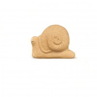 Wood Carved Decorative Snail 5.5cm. X 4.5cm.
