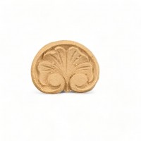 Wood Carving Decorative 3.3cm. X 4.3cm.