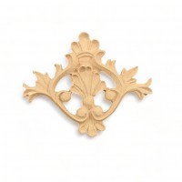Wood Carving Decorative Center 7.5cm. X 5.5cm.