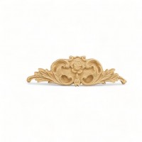 Wood Carving Decorative Center 8cm. X 2cm.
