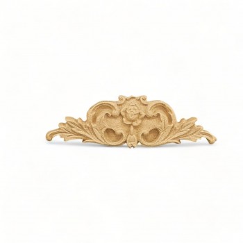 Wood Carving Decorative Center 8cm. X 2cm.