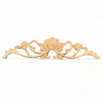 Wood Carving Decorative Center 11cm. X 2cm.