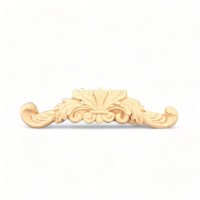 Wood Carving Decorative Center 6cm. X 1cm.