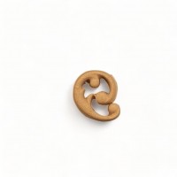Wood Carving Decorative 2cm. X 1cm.