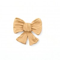 Wood Carved Decorative Bow 4cm. X 4cm.