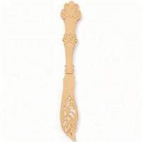 Wood Carved Decorative Knife 26cm. X 4cm.