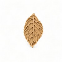Wood Carved Decorative leaf 5cm. X 3cm.