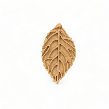 Wood Carved Decorative leaf 5cm. X 3cm.