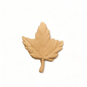 Wood Carved Decorative Leaf 3.5cm. X 4cm.