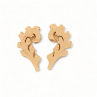 Wood Carving Decorative Set of 2 Pieces 4cm. X 1cm.