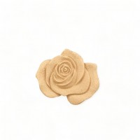 Wood Carved Decorative Rose 4cm. X 3 cm.