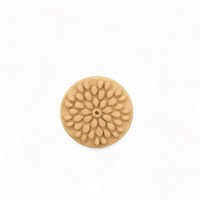 Wood Carving Decorative Rosette Diameter 3.4cm.
