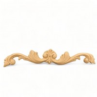 Wood Carving Decorative Center 16.6cm. X 2.8cm.