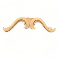 Wood Carving Decorative Center 13cm. X 2.7cm.