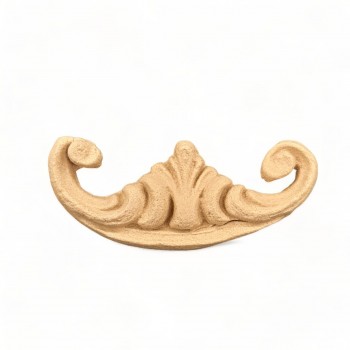 Wood Carving Decorative Center 6cm. X 3cm.