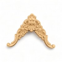 Wood Carving Decorative Corner 12.2cm. X 8.2cm.